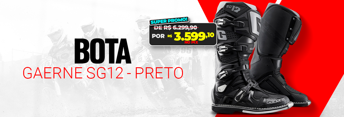 Bota Gaerne SG12 All Preto