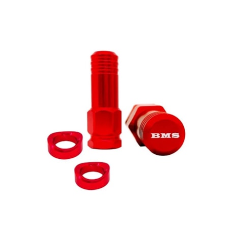 Acabamento de Trava de Pneu BMS NG Vermelho