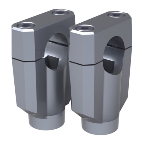 Adaptador de Guidão Import 10 Anker 22 x 65MM Prime - Prata