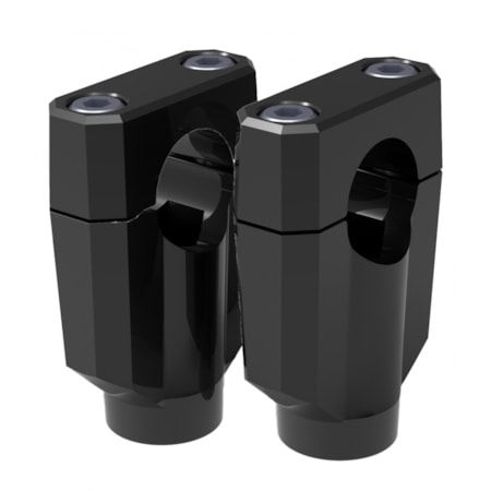 Adaptador de Guidão Import 10 Anker 31,5 x 65MM Prime - Preto