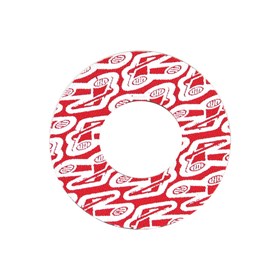 Almofada de Manopla Renthal Grip Donuts - Vermelho