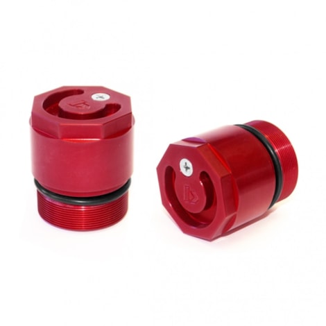 Segunda imagem do produto Alongador de Suspensão com Valcula No Air Biker CRF 230 - Vermelho