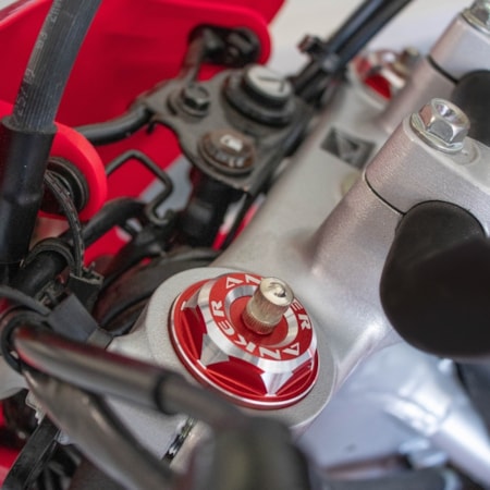 Segunda imagem do produto Alongador de Suspensão Dianteira Anker CRF 250F/300F TORNADO FALCON XRE 300 - Preto