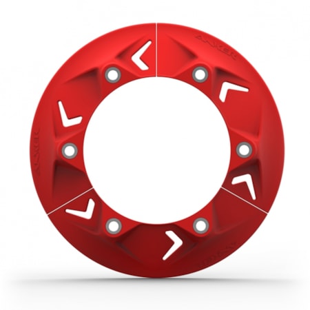 Anti-Block de Corrente Traseiro Anker CRF 150/230/250F/300F CR125/250 02 CRF250/450 - Vermelho