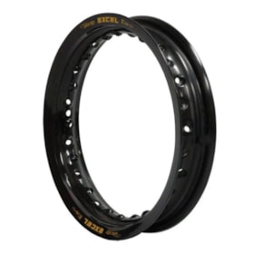 Aro Excel Takasago Dianteiro 21X1.60 36H CRF 230 03/19 CRF 250F 19 - Preto