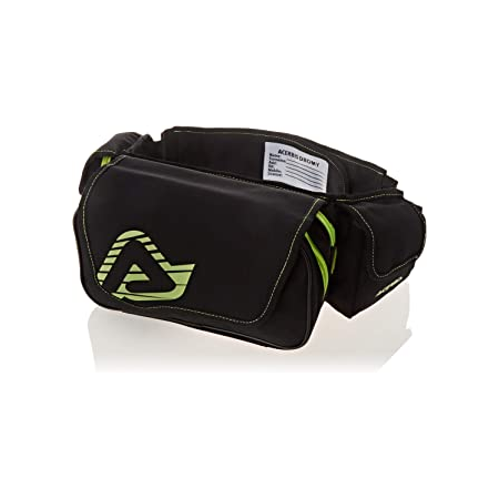 Segunda imagem do produto Bag Cintura Acerbis Marsupio Profile - Preto/Amarelo 2LT