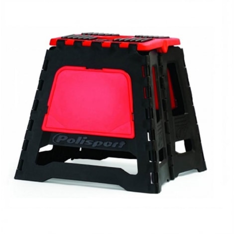 Banco Cavalete Polisport - Preto e Vermelho