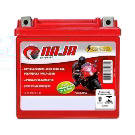 Bateria Naja NJ 12-4 CRF 230