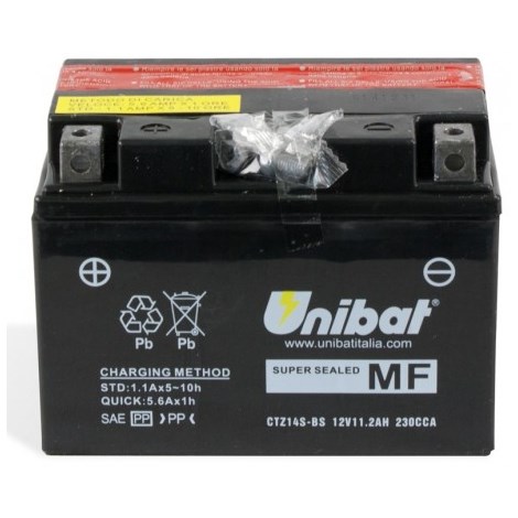Bateria Unibat CRF 230 / CRF450X / WR250-450