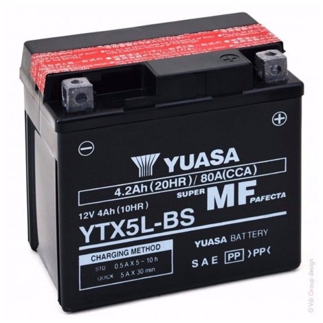 Bateria Yuasa YTX5L-BS - HONDA KTM