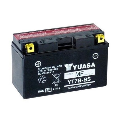 Bateria Yuasa YTZ7B-BS TTR 250 KLX 400R DR 400