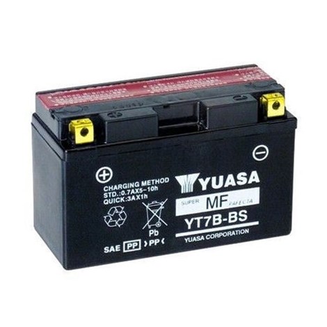 Bateria Yuasa YTZ7B-BS TTR 250 KLX 400R DR 400