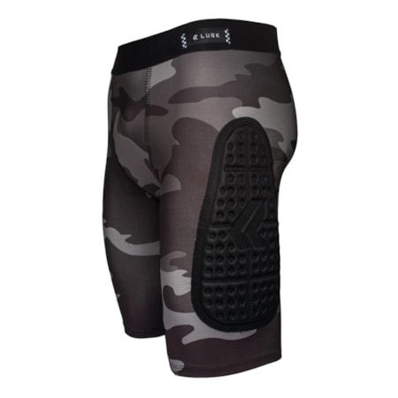 Segunda imagem do produto Bermuda Lurk Com Protecao Camo Cinza