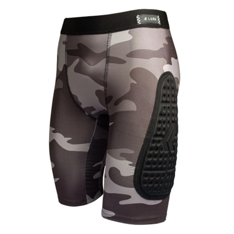 Bermuda Lurk Com Protecao Camo Cinza 