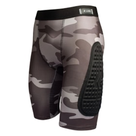 Bermuda Lurk Com Protecao Camo Cinza 