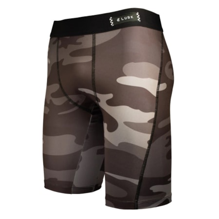 Segunda imagem do produto Bermuda Térmica Lurk Camo Cinza