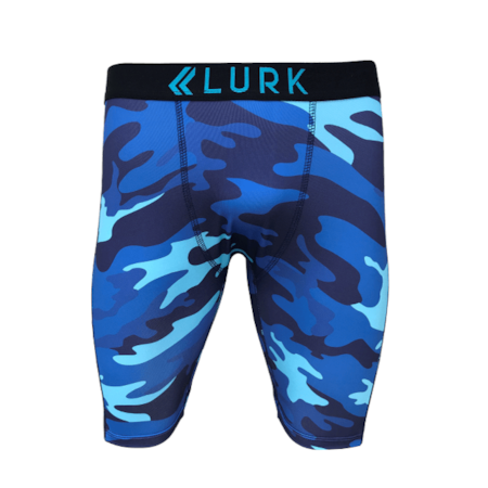 Bermuda Térmica Lurk Estampada - Camo Azul