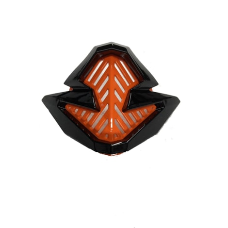 Biqueira de Capacete Tutto - Laranja