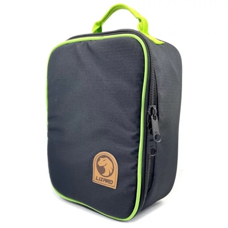 Bolsa de Oculos Lizard - Preto Verde