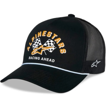 Boné Alpinestars Finisher Trucker Preto