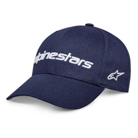 Boné Alpinestars Wordmark 2.0 Azul Branco