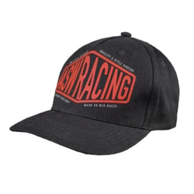 Boné ASW Racing Casual Preto