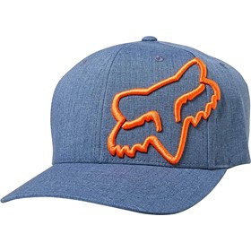 Boné Fox Clouded Flexfit Hat - Azul Laranja