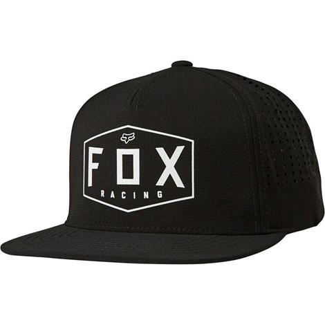 Boné Fox Lifestyle Crest Snapback Hat - Preto