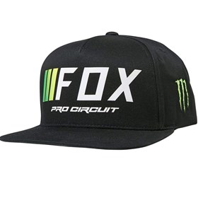 Boné Fox Pro Circuit Snapback Hat - Preto