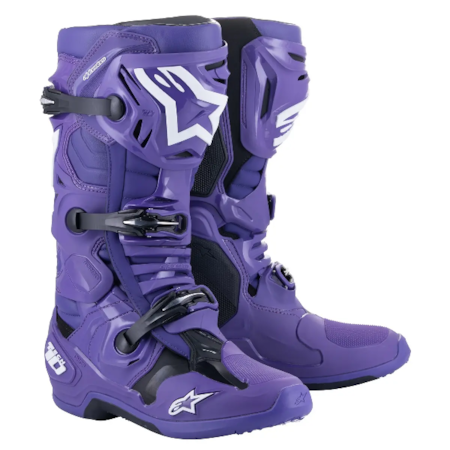 Bota Alpinestars Tech 10 Roxo Preto