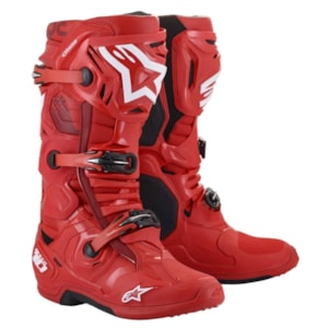 Bota Alpinestars Tech 10 - Vermelho