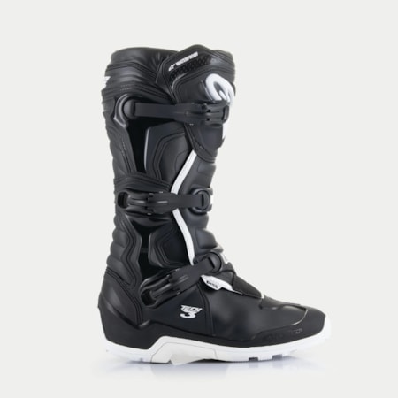 Segunda imagem do produto Bota Alpinestars Tech 3 Enduro WP - Preto Branco