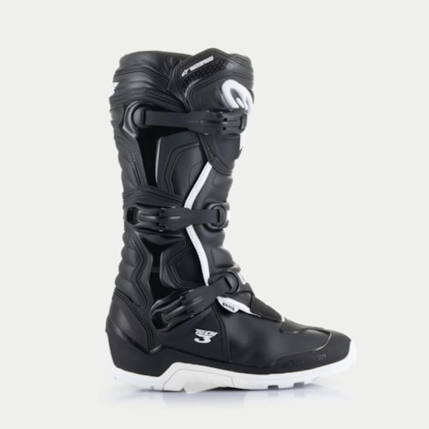 Segunda imagem do produto Bota Alpinestars Tech 3 Enduro WP - Preto Branco
