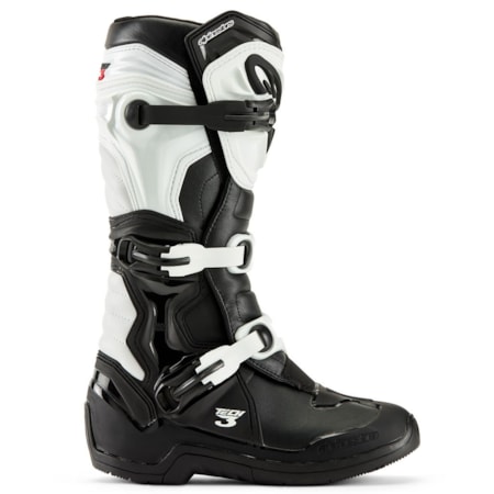 Segunda imagem do produto Bota Alpinestars Tech 3 - Preto Branco