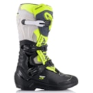 Bota Alpinestars Tech 3 - Preto Cinza Amarelo Flúor