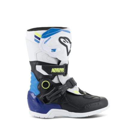 Segunda imagem do produto Bota Alpinestars Tech 3S Kids Branco Preto Azul