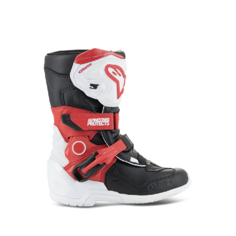 Segunda imagem do produto Bota Alpinestars Tech 3S Kids Branco Vermelho Preto
