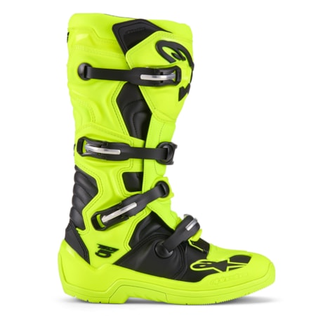 Segunda imagem do produto Bota Alpinestars Tech 5 - Amarelo Flúor Preto