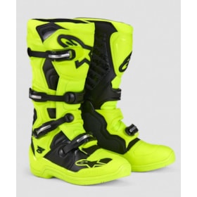 Bota Alpinestars Tech 5 - Amarelo Flúor Preto