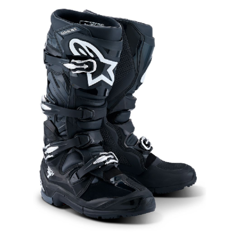 Bota Alpinestars Tech 7 Enduro Preto Anthracite Tamanho: 9 (USA) 40/41 (BR)