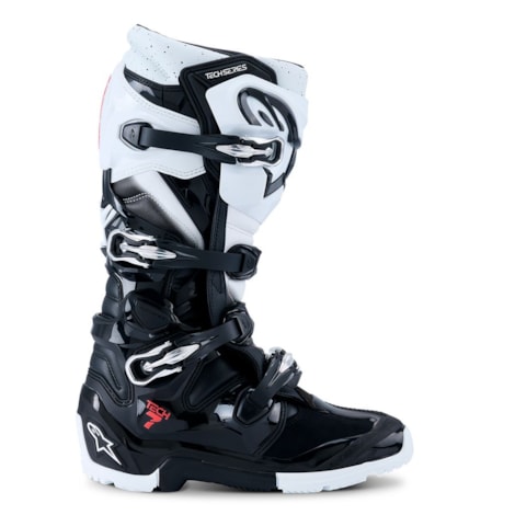 Segunda imagem do produto Bota Alpinestars Tech 7 Enduro - Preto Branco