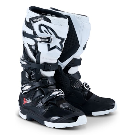 Bota Alpinestars Tech 7 Enduro - Preto Branco