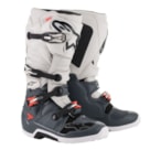 Bota Alpinestars Tech 7 Enduro - Preto Cinza Vermelho Fluor