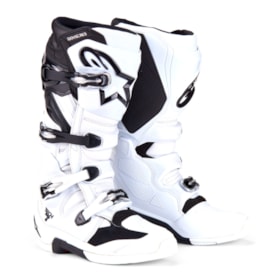 Bota Alpinestars Tech 7 - Preto Branco