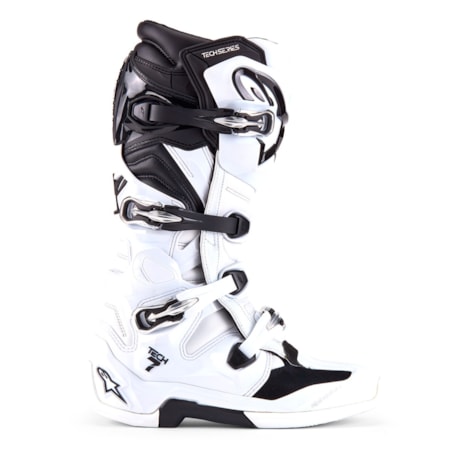 Segunda imagem do produto Bota Alpinestars Tech 7 - Preto Branco