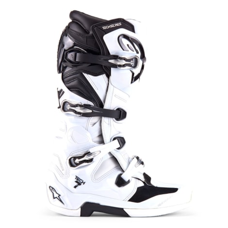 Segunda imagem do produto Bota Alpinestars Tech 7 - Preto Branco