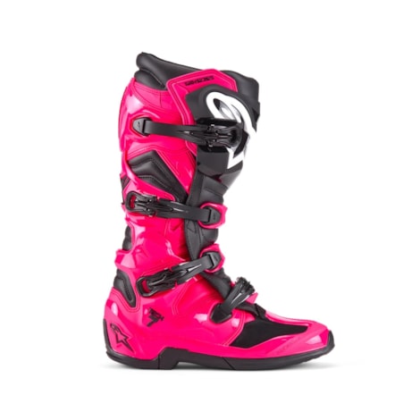 Segunda imagem do produto Bota Alpinestars Tech 7 - Rosa Preto