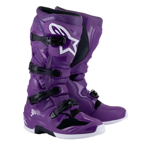 Bota Alpinestars Tech 7 - Roxo