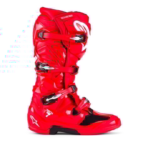 Segunda imagem do produto Bota Alpinestars Tech 7 - Vermelho Bright