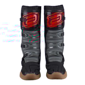 Segunda imagem do produto Bota ASW Image Enduro - Cinza Preto Vermelho
